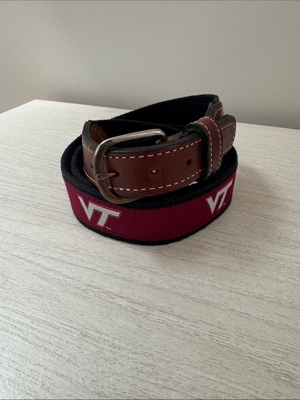 Virginia Tech Belt GUC Size 36